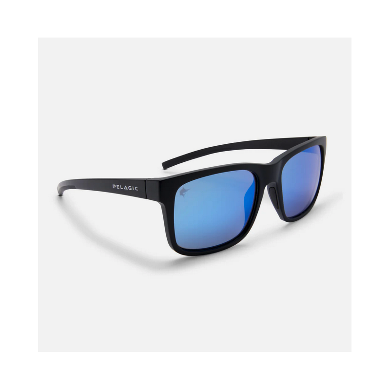 Verre minéral polarisé noir/bleu