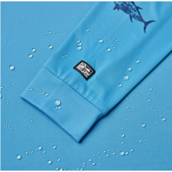 Aquatek Hooded Gyotaku Ocean