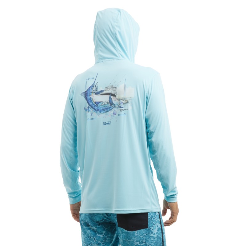 Vaportek Goione Boat Hooded Fishing Shirt