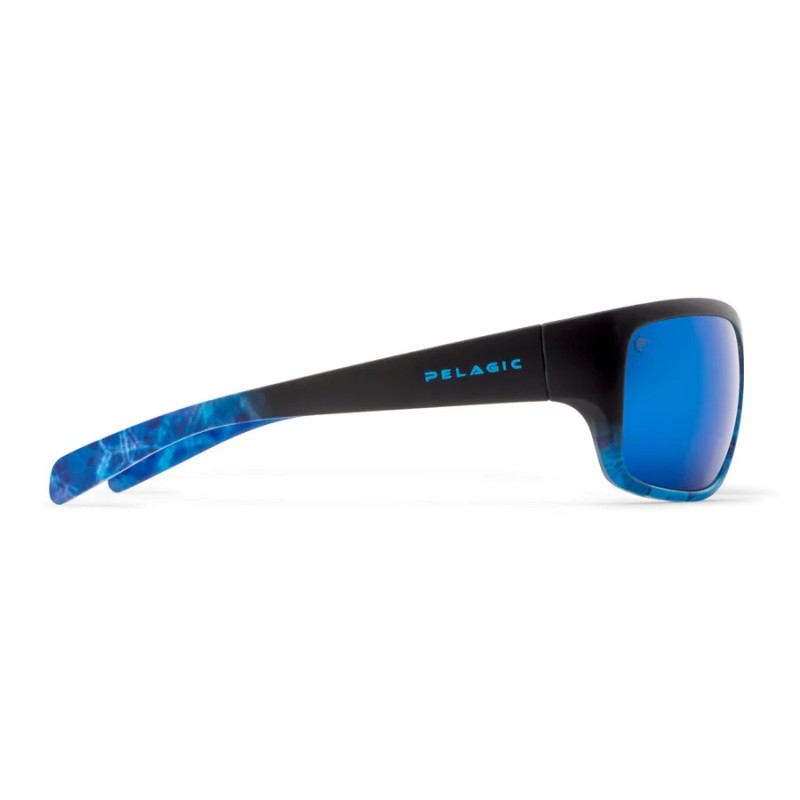 Lighthouse Matte Blue Dorado Fade - Blue Mirror | Polarized Mineral Glass