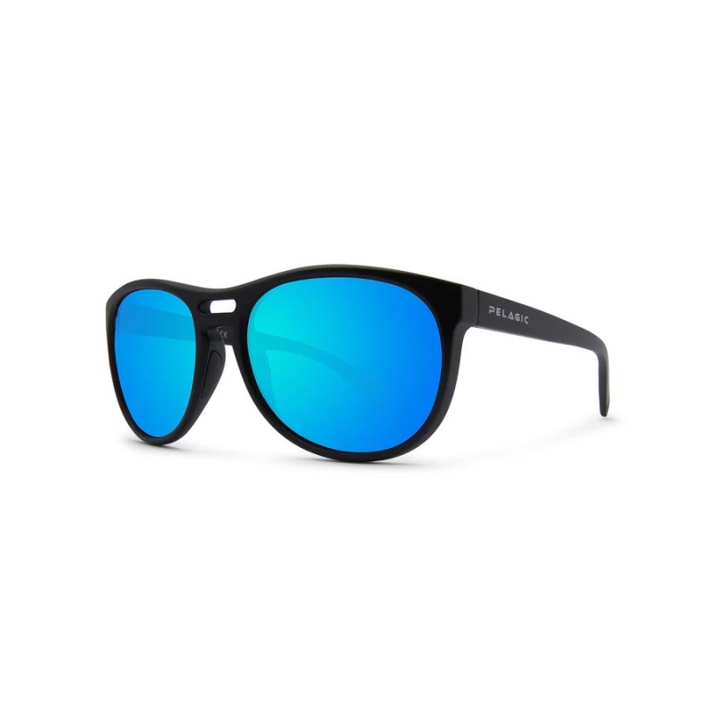 Navigator Matte Black/Blue  | Polarized Mineral Glass