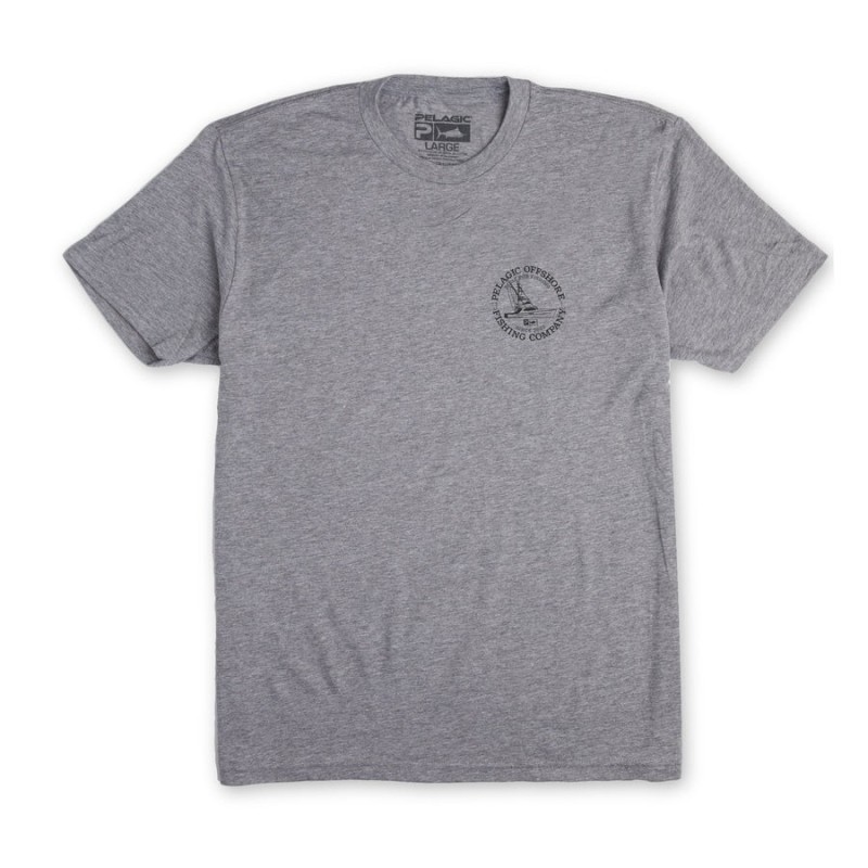 Premium ss Tri-Blend Tee-Charter
