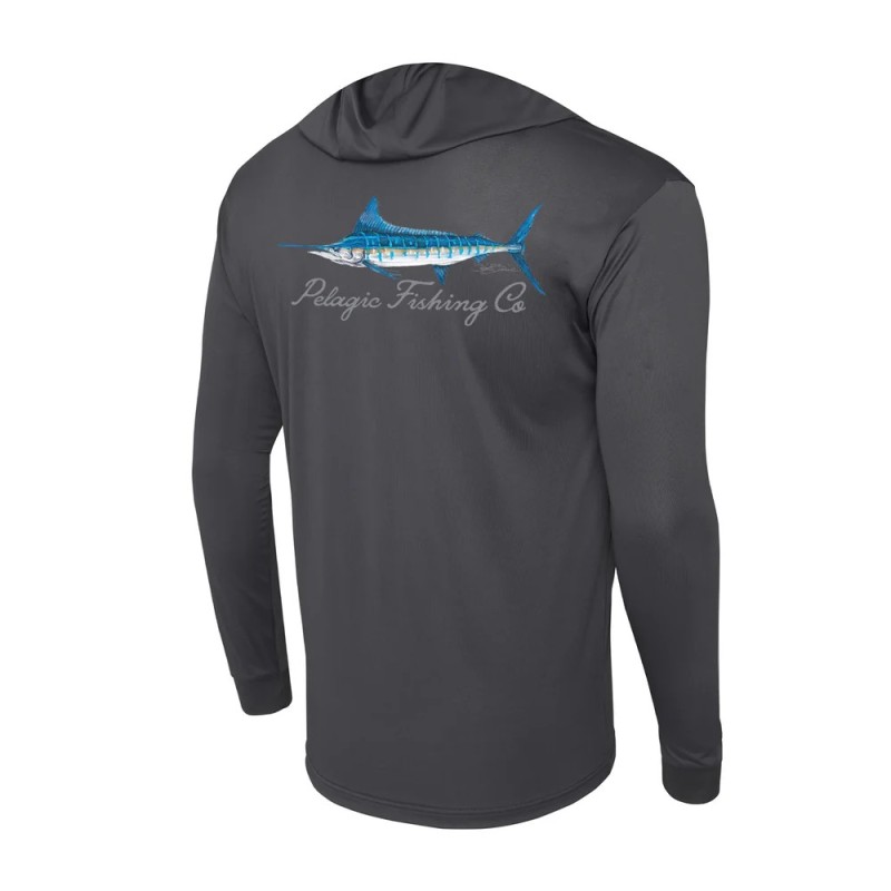 AQUATEK HOODED - GOIONE MARLIN - GRA