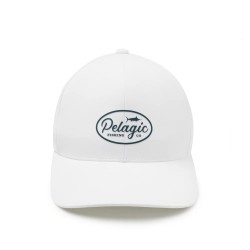 ALPHA  SNAPBACK CIRCLED WHT S/M