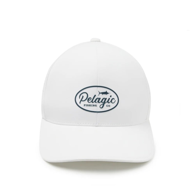 ALPHA  SNAPBACK CIRCLED WHT S/M