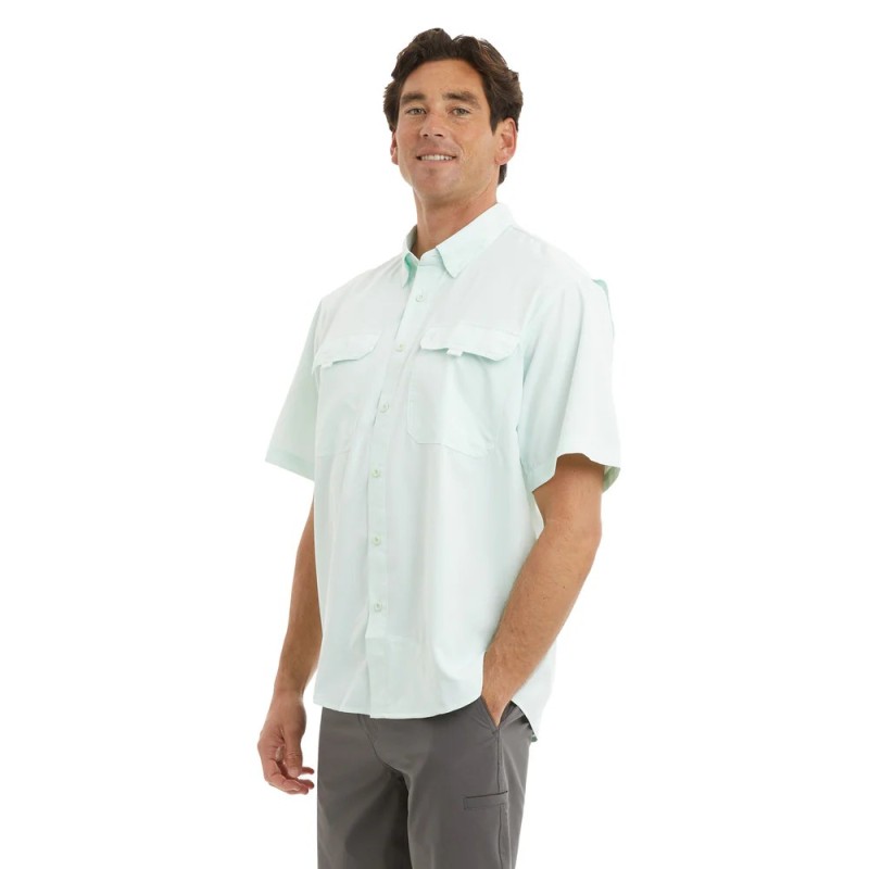 KEYS SS FISHING SHIRT - SEA