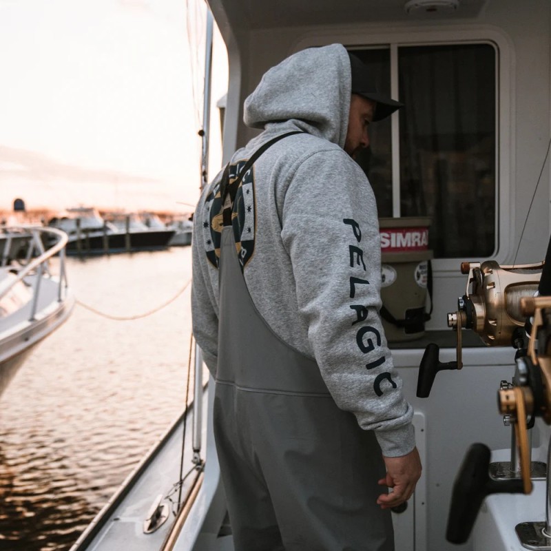 Osborn Tuna Club Pullover Fleece Hoodie