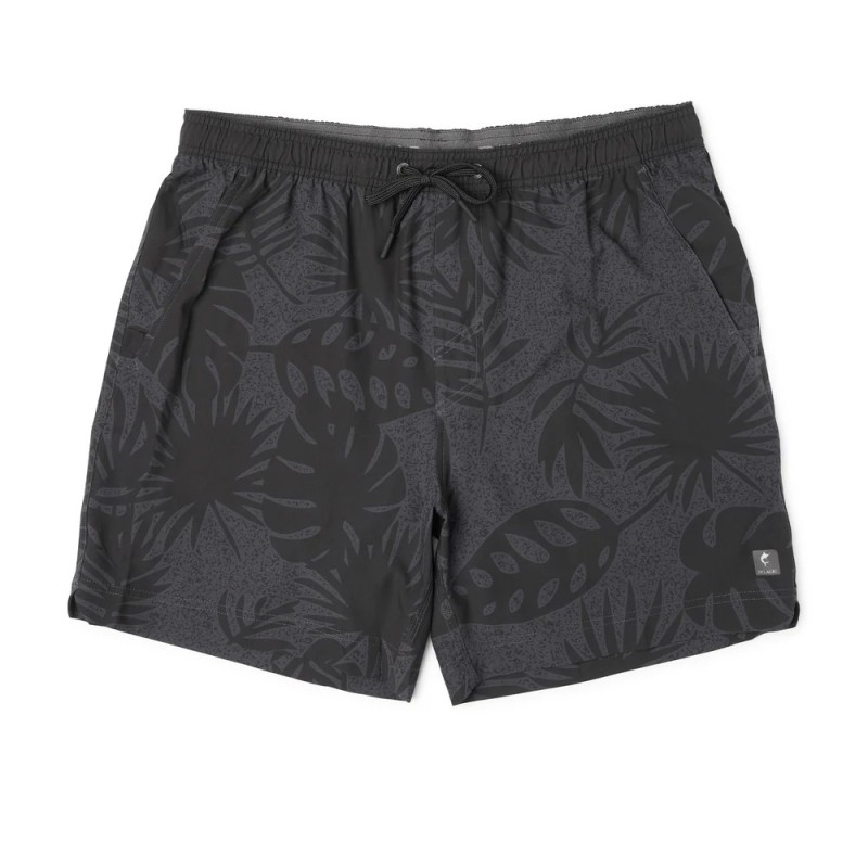 Leiday Elastic Waist Lined Shorts 17"