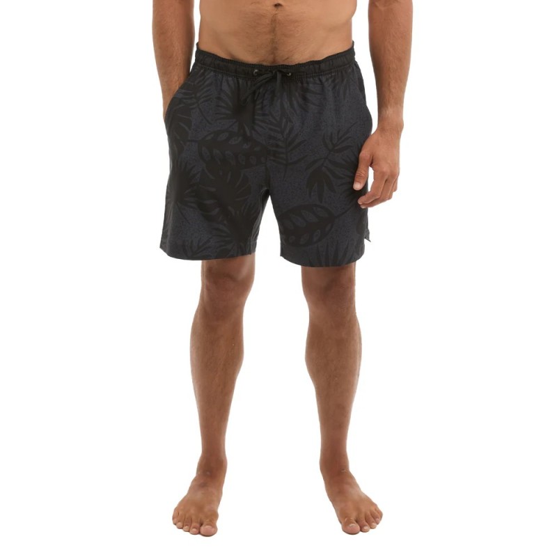 Leiday Elastic Waist Lined Shorts 17"