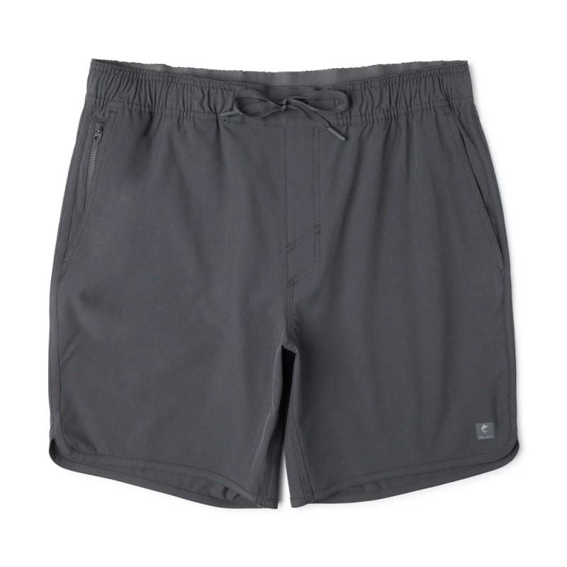Downswell Elastic Waist Shorts 18"
