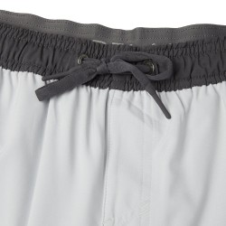 Leiday Elastic Waist Lined Solid