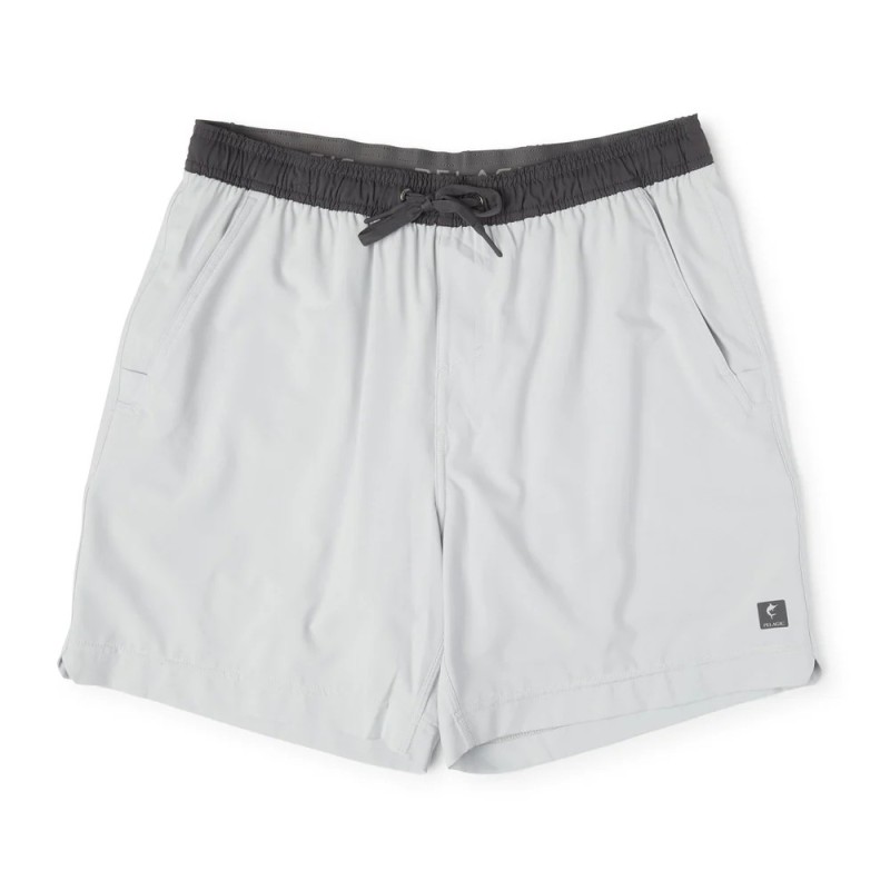 Leiday Elastic Waist Lined Solid