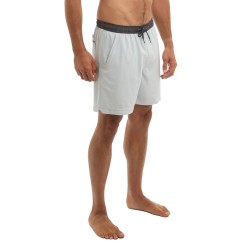 Leiday Elastic Waist Lined Solid