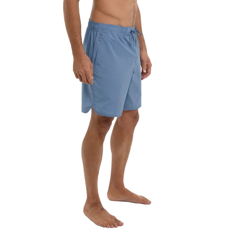 Downswell Elastic Waist Shorts 18"