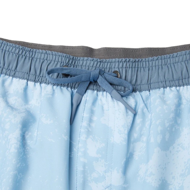 Leiday Elastic Waist Lined Shorts 17"