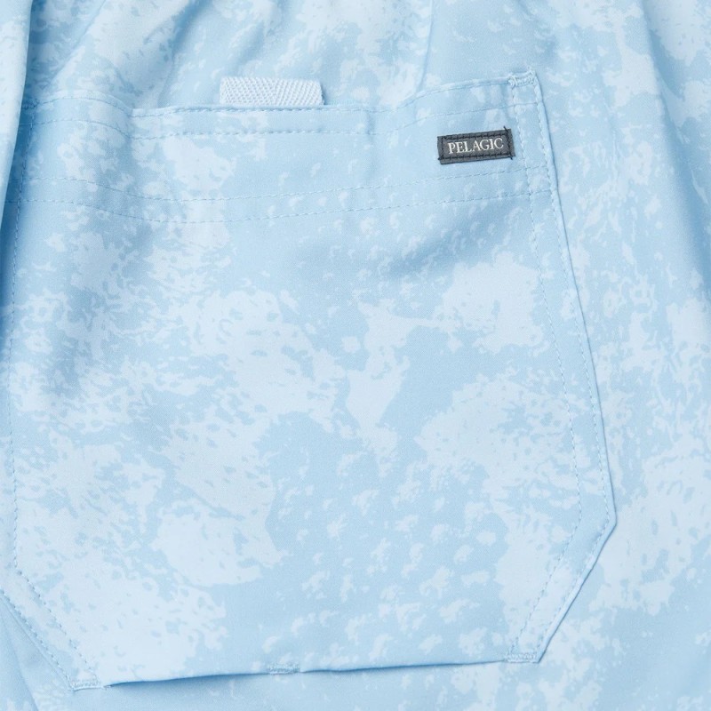 Leiday Elastic Waist Lined Shorts 17"