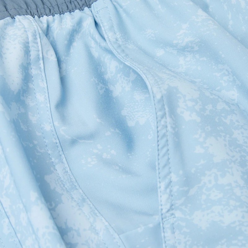 Leiday Elastic Waist Lined Shorts 17"