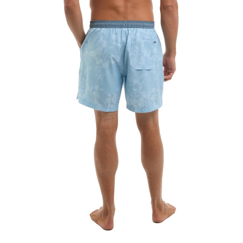 Leiday Elastic Waist Lined Shorts 17"