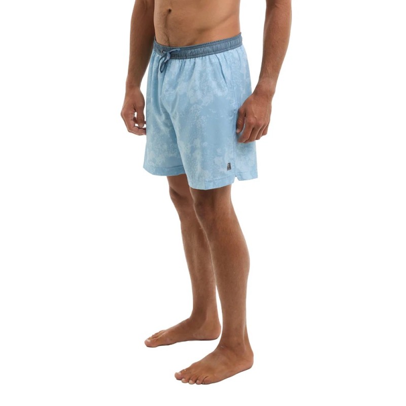 Leiday Elastic Waist Lined Shorts 17"