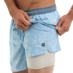 copia de Downswell Elastic Waist Shorts 18"