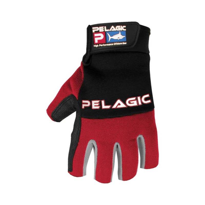 Battle Fishing Glove Red