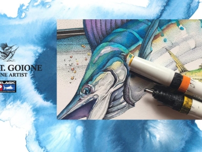 Pelagic is Proud to Partner with Marine Wildlife Artist Steve Goione